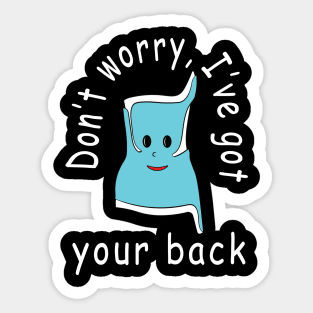 I've got your back Sticker